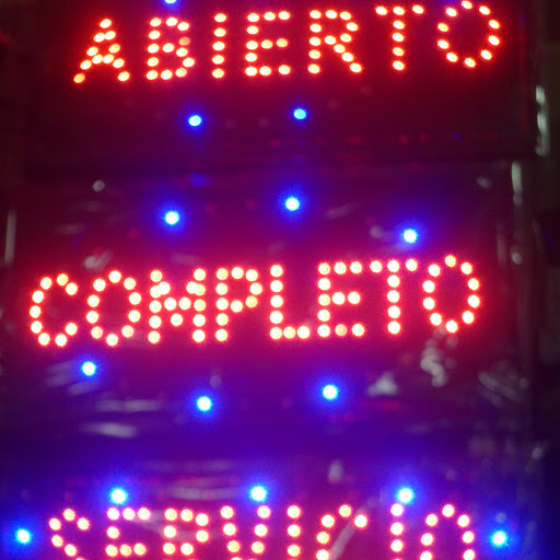 Letreros led fijos con anuncio predeterminado: abierto, churrasco, completo, servicio técnico, colaciones, almacén, café, peluquería, bollería, etc. cód. 0100 - Imagen 3